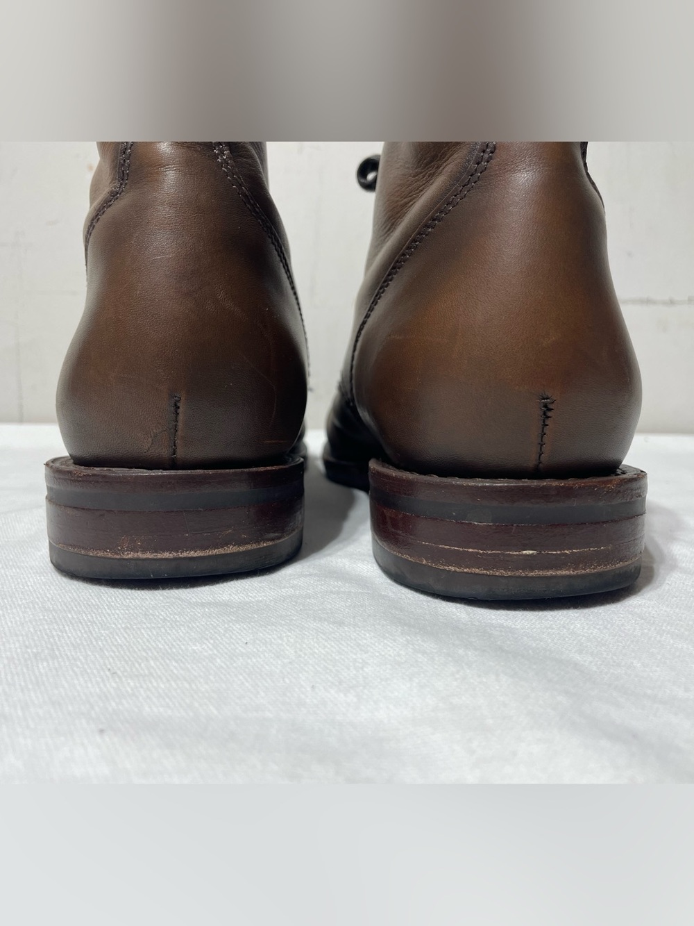 Thursday Boot Co Everyday Service Boots Mens 10 Brown Leather Goodyear Welt - Picture 9 of 14